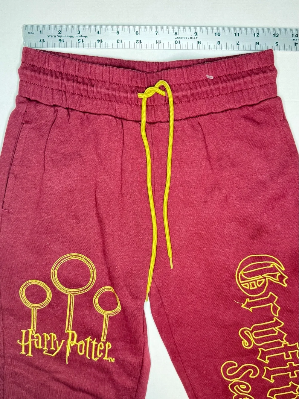 Warner Bros. Maroon & Gold Gryffindor Seeker Joggers